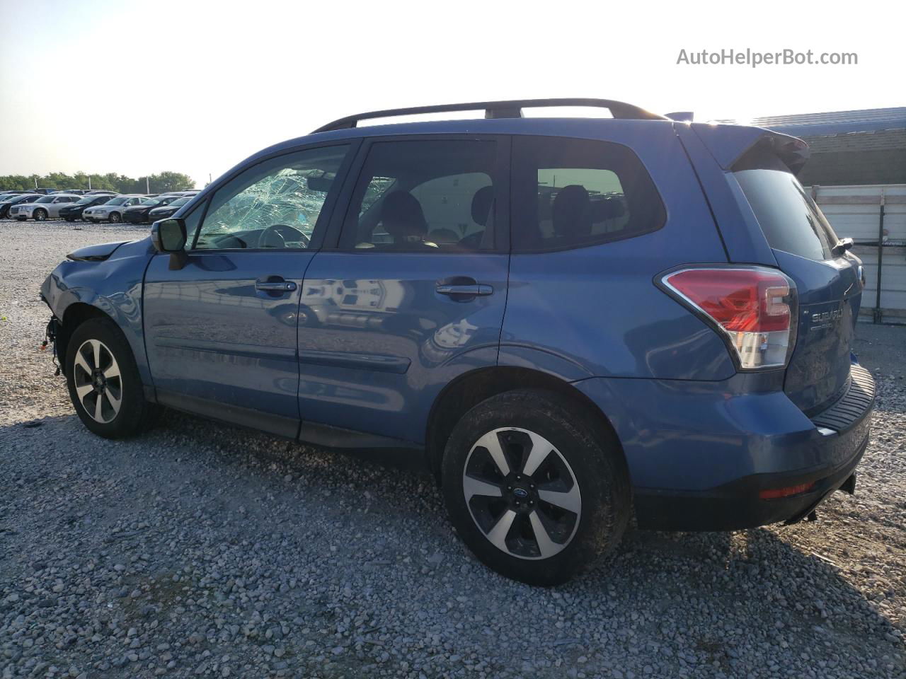 2017 Subaru Forester 2.5i Premium Blue vin: JF2SJAEC8HH466417