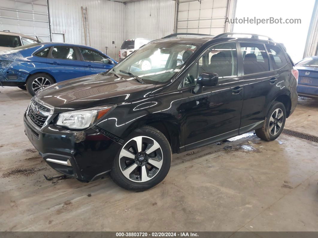 2017 Subaru Forester 2.5i Premium Черный vin: JF2SJAEC8HH546638