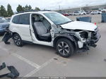 2018 Subaru Forester 2.5i Premium White vin: JF2SJAEC8JH407647