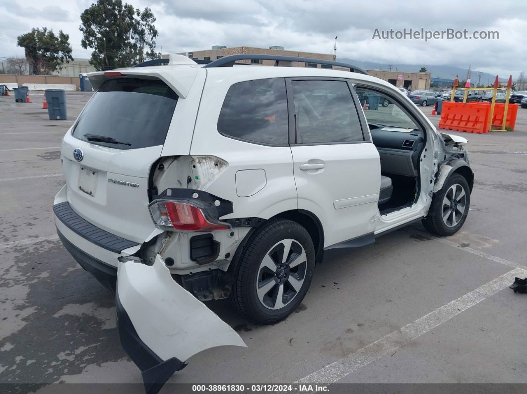 2018 Subaru Forester 2.5i Premium Белый vin: JF2SJAEC8JH407647