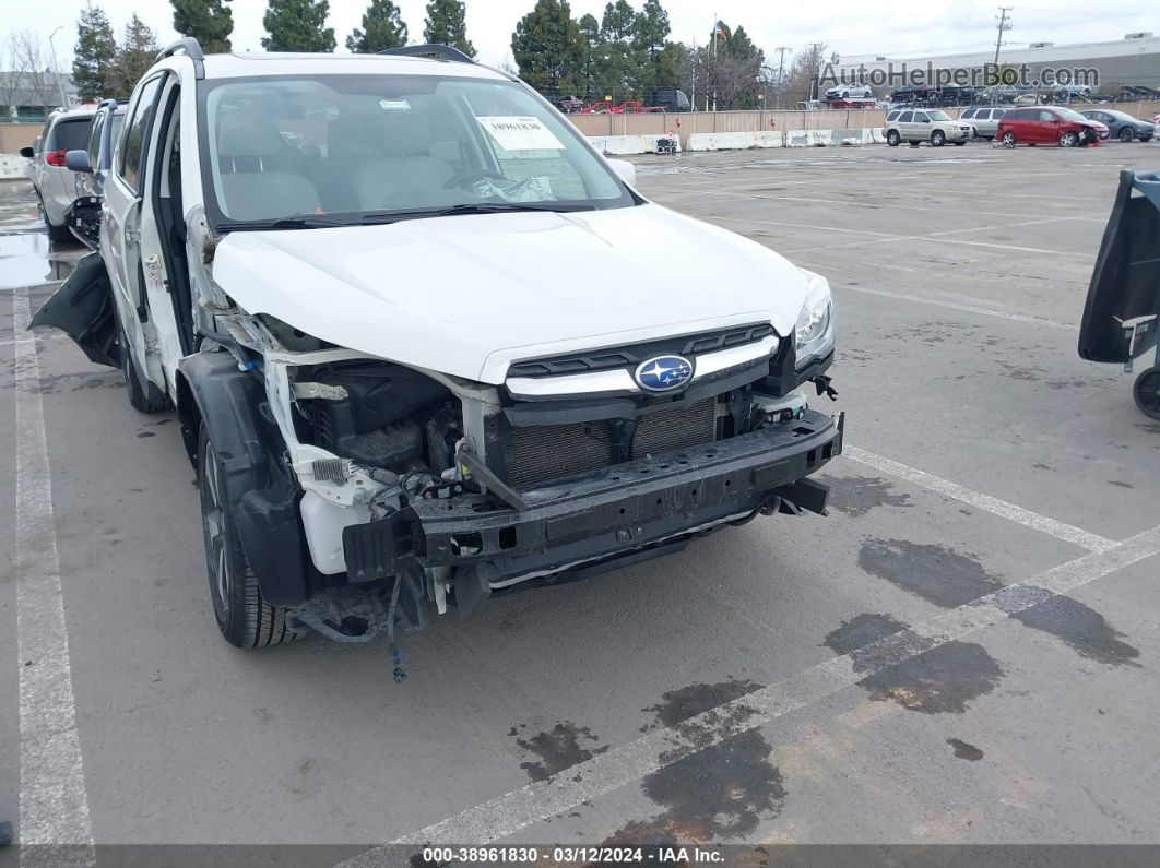 2018 Subaru Forester 2.5i Premium White vin: JF2SJAEC8JH407647