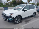 2018 Subaru Forester 2.5i Premium White vin: JF2SJAEC8JH407647