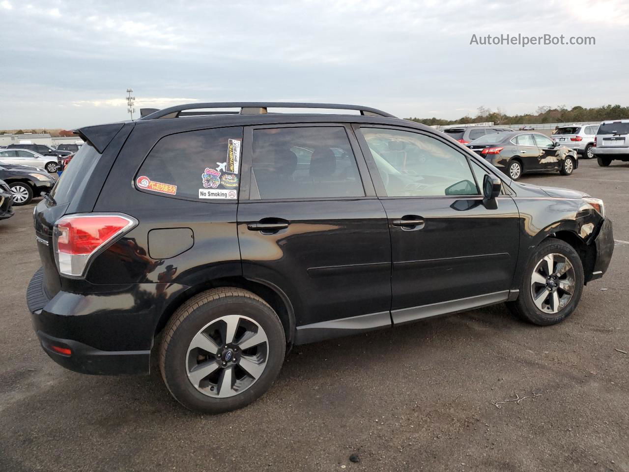 2018 Subaru Forester 2.5i Premium Black vin: JF2SJAEC8JH457691