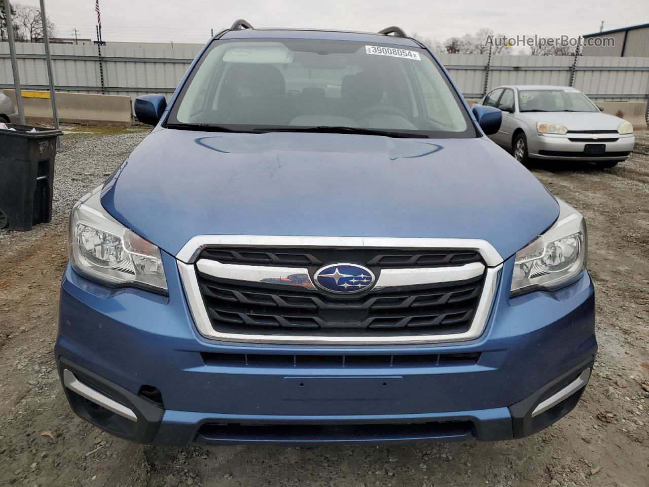 2018 Subaru Forester 2.5i Premium Blue vin: JF2SJAEC8JH469551