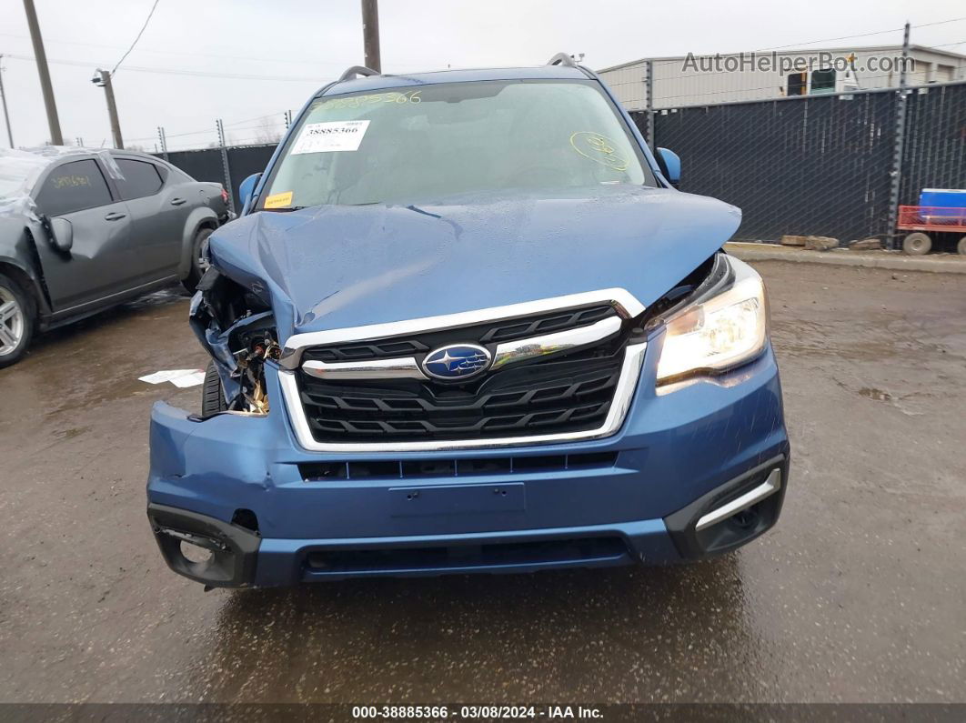 2018 Subaru Forester 2.5i Premium Blue vin: JF2SJAEC8JH616774