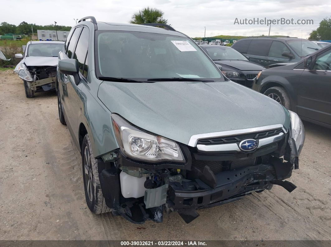 2017 Subaru Forester 2.5i Premium Зеленый vin: JF2SJAEC9HH469777