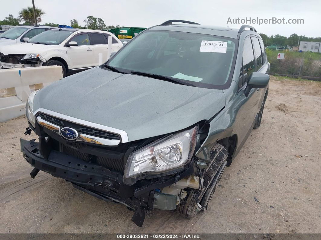 2017 Subaru Forester 2.5i Premium Green vin: JF2SJAEC9HH469777