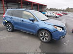 2018 Subaru Forester 2.5i Premium Blue vin: JF2SJAEC9JH451446