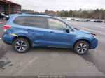 2018 Subaru Forester 2.5i Premium Blue vin: JF2SJAEC9JH451446