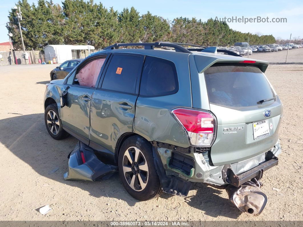 2018 Subaru Forester 2.5i Premium Green vin: JF2SJAEC9JH491395