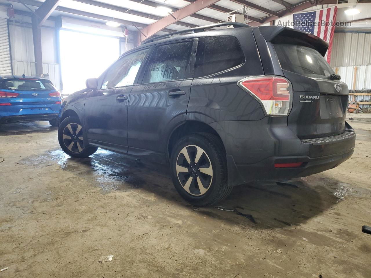 2018 Subaru Forester 2.5i Premium Blue vin: JF2SJAEC9JH570615