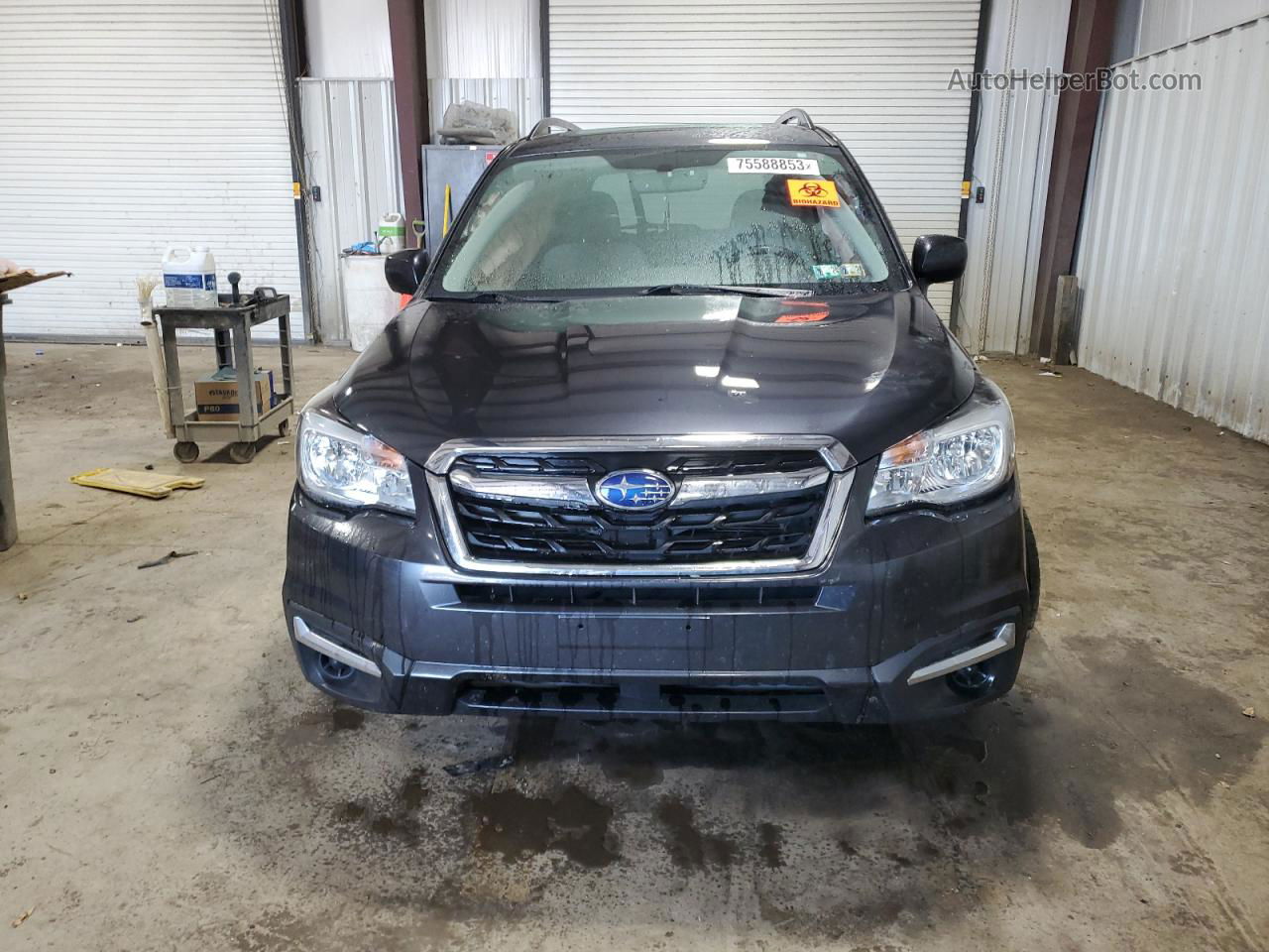 2018 Subaru Forester 2.5i Premium Blue vin: JF2SJAEC9JH570615