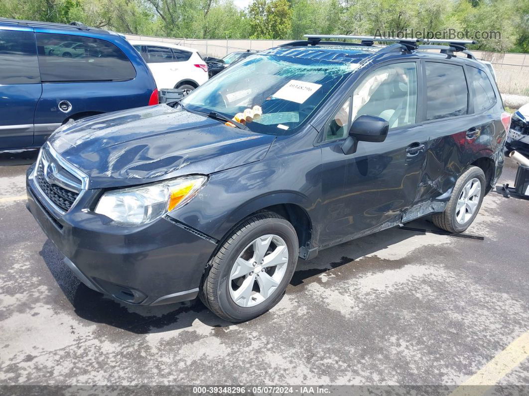 2015 Subaru Forester 2.5i Premium Серый vin: JF2SJAFC0FH840501