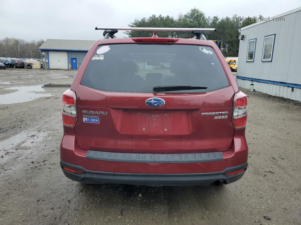 2016 Subaru Forester 2.5i Premium Red vin: JF2SJAFC0GH403261