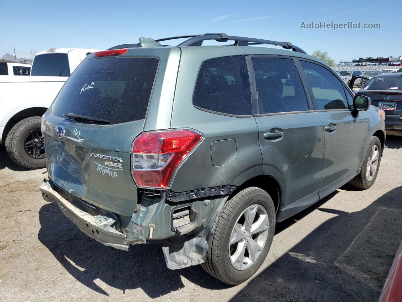 2016 Subaru Forester 2.5i Premium Teal vin: JF2SJAFC2GH432163