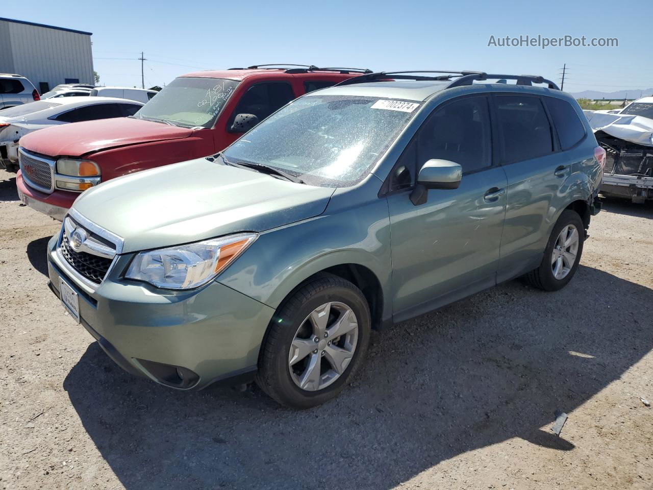 2016 Subaru Forester 2.5i Premium Teal vin: JF2SJAFC2GH432163