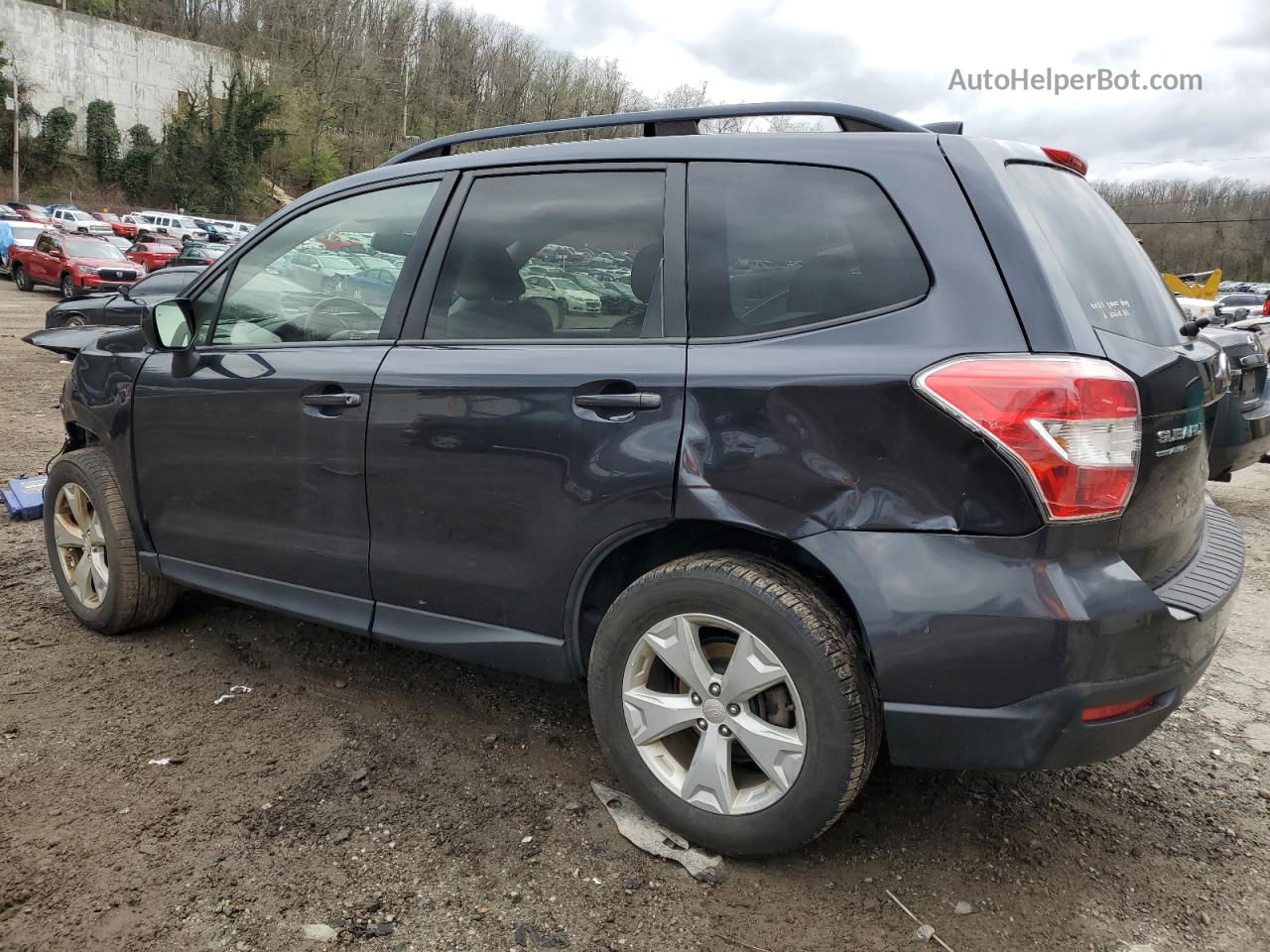 2016 Subaru Forester 2.5i Premium Charcoal vin: JF2SJAFC3GH477323