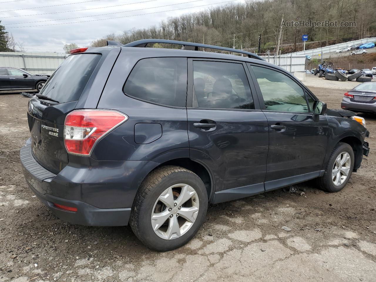 2016 Subaru Forester 2.5i Premium Charcoal vin: JF2SJAFC3GH477323