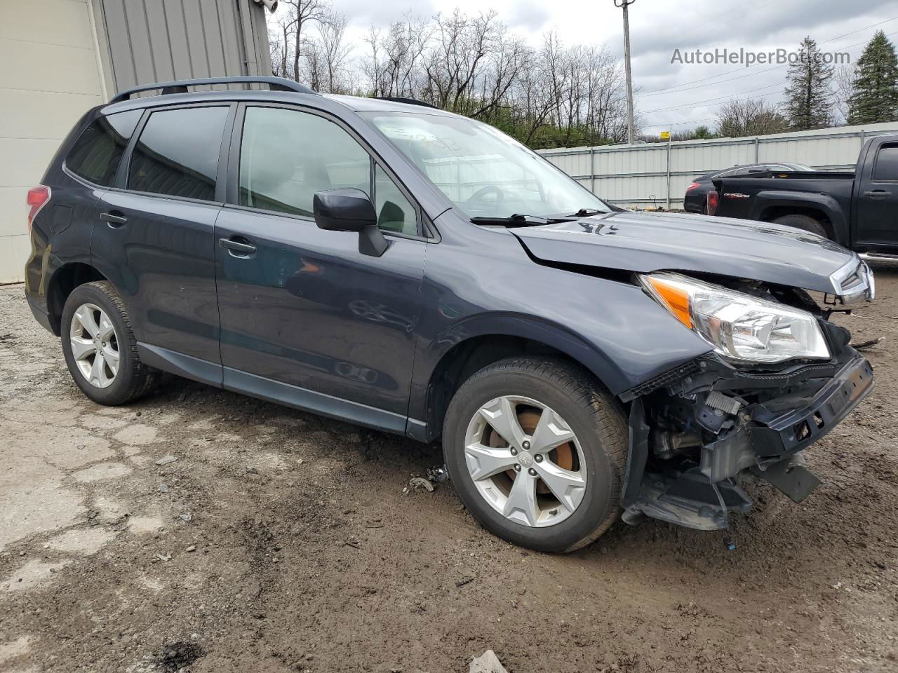 2016 Subaru Forester 2.5i Premium Charcoal vin: JF2SJAFC3GH477323