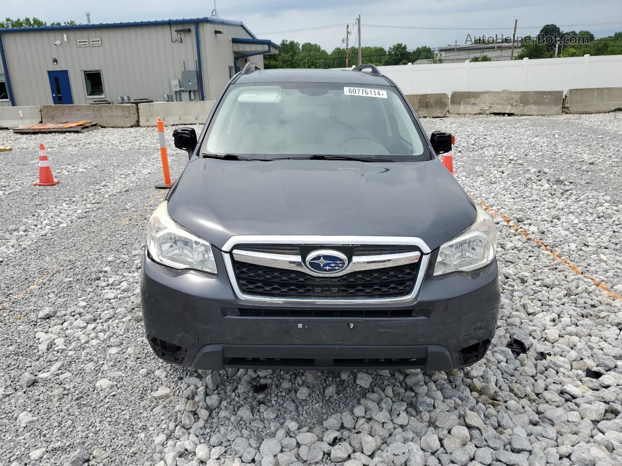 2015 Subaru Forester 2.5i Premium Gray vin: JF2SJAFC4FH540461