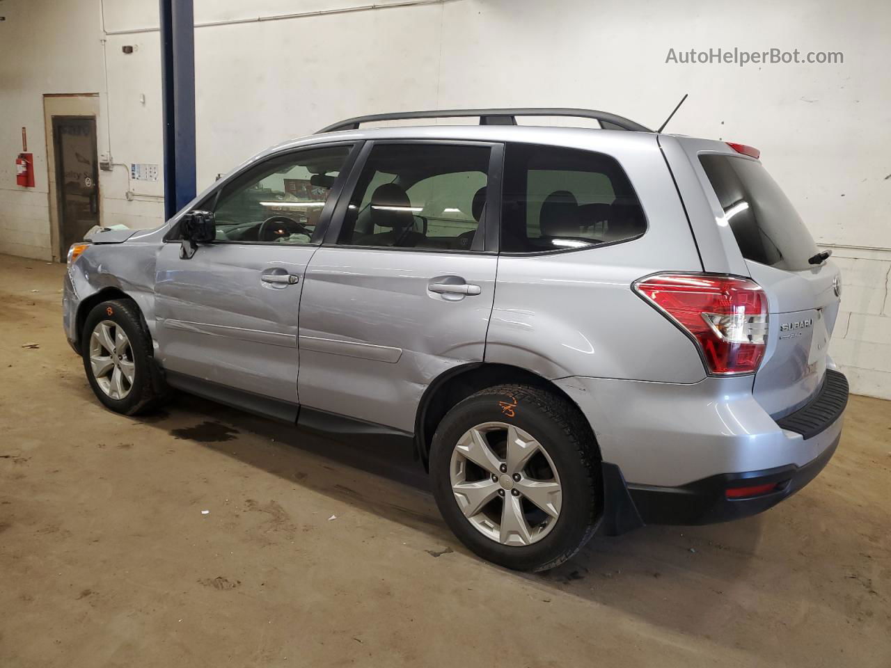 2015 Subaru Forester 2.5i Premium Gray vin: JF2SJAFC4FH837925