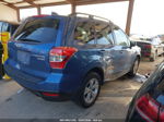 2016 Subaru Forester 2.5i Premium Blue vin: JF2SJAFC4GH453600