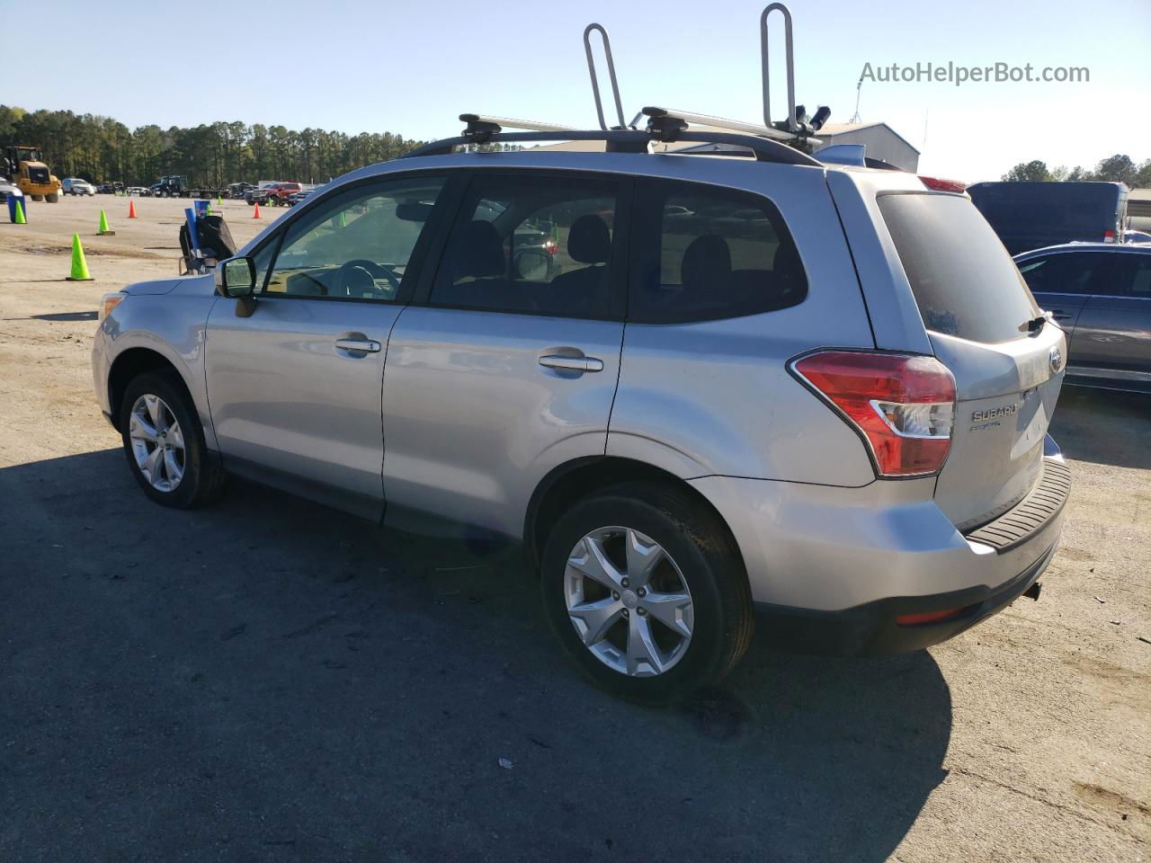 2016 Subaru Forester 2.5i Premium Silver vin: JF2SJAFC5GH513187