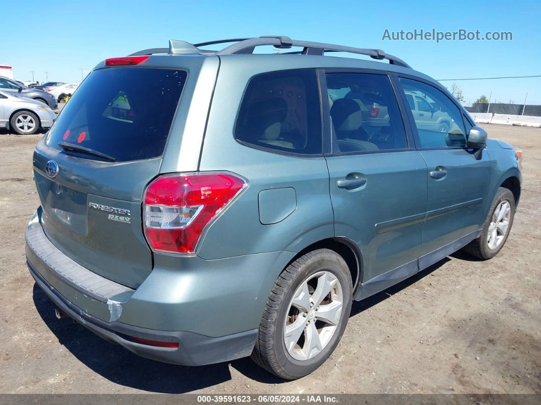 2016 Subaru Forester 2.5i Premium Green vin: JF2SJAFC7GH482153