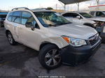 2016 Subaru Forester 2.5i Premium White vin: JF2SJAFC8GH486535