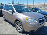 2016 Subaru Forester 2.5i Premium Beige vin: JF2SJAFC8GH525219