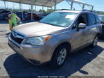 2016 Subaru Forester 2.5i Premium Beige vin: JF2SJAFC8GH525219