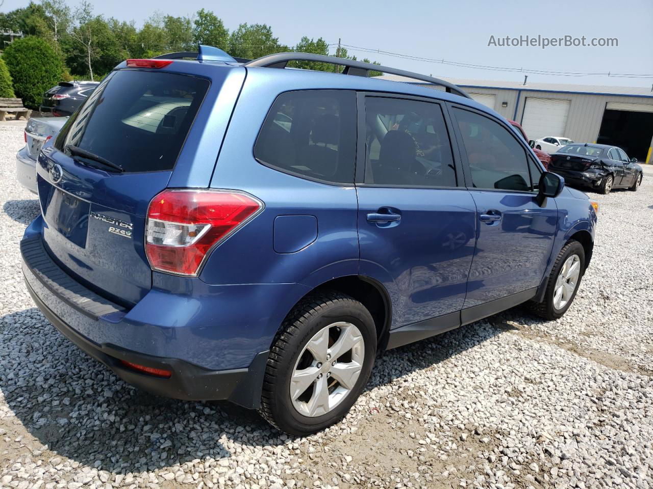 2016 Subaru Forester 2.5i Premium Blue vin: JF2SJAFCXGH535511