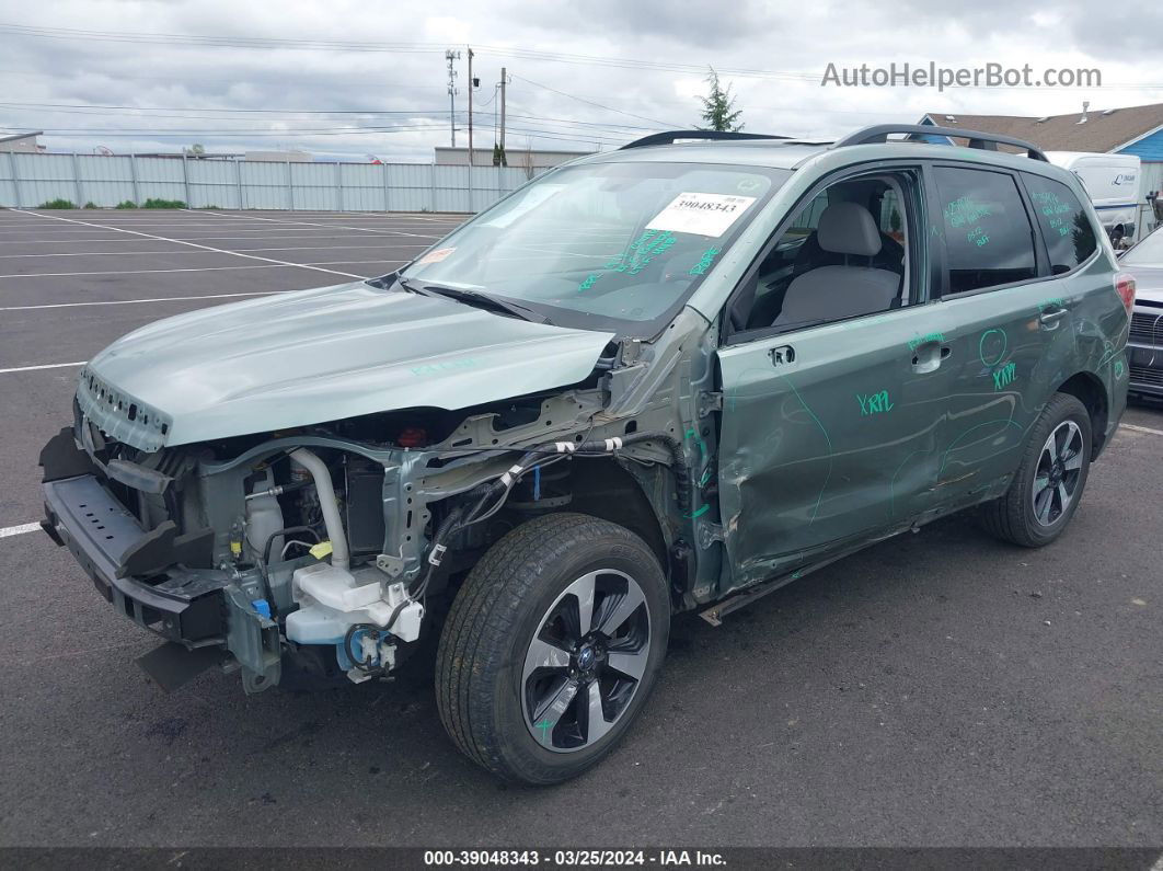 2017 Subaru Forester 2.5i Premium Green vin: JF2SJAGC0HH513193