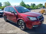 2017 Subaru Forester 2.5i Premium Red vin: JF2SJAGC0HH518801