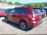 2017 Subaru Forester 2.5i Premium Red vin: JF2SJAGC0HH518801