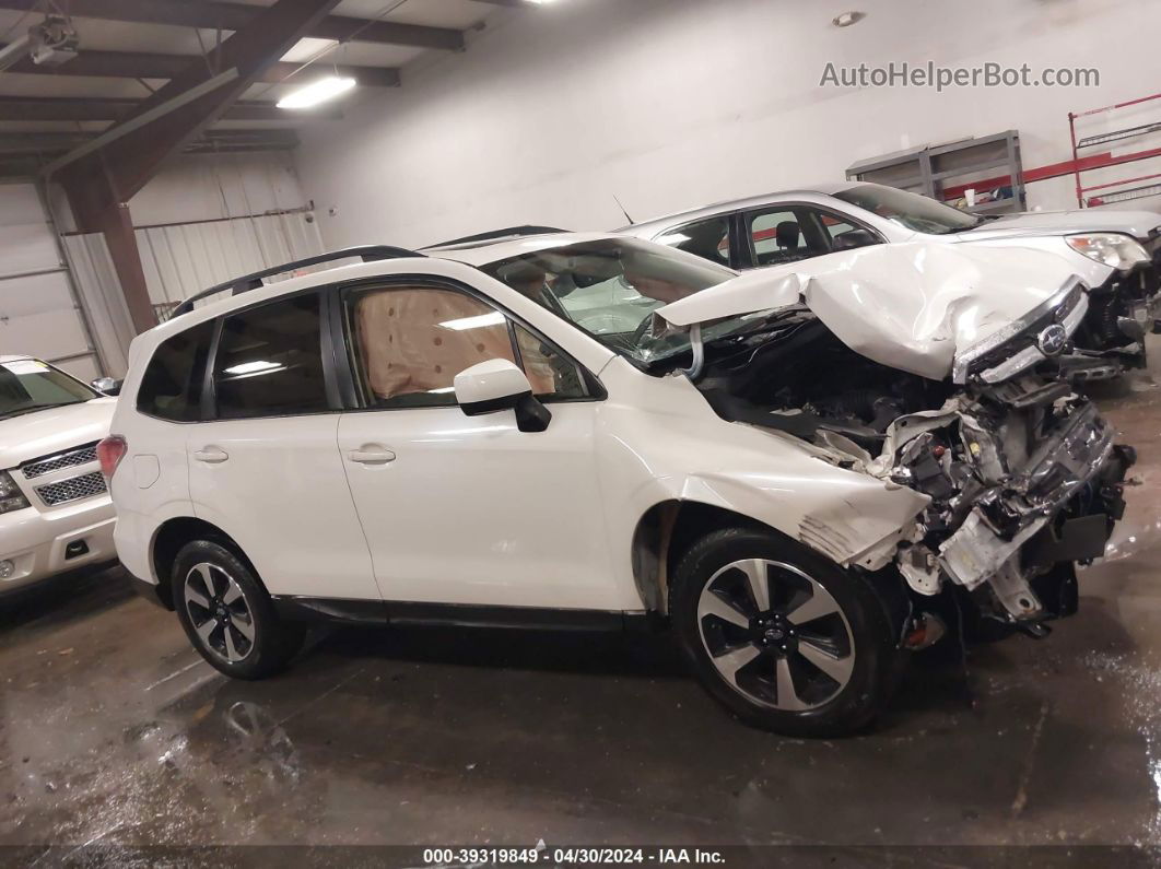 2017 Subaru Forester 2.5i Premium White vin: JF2SJAGC0HH544119