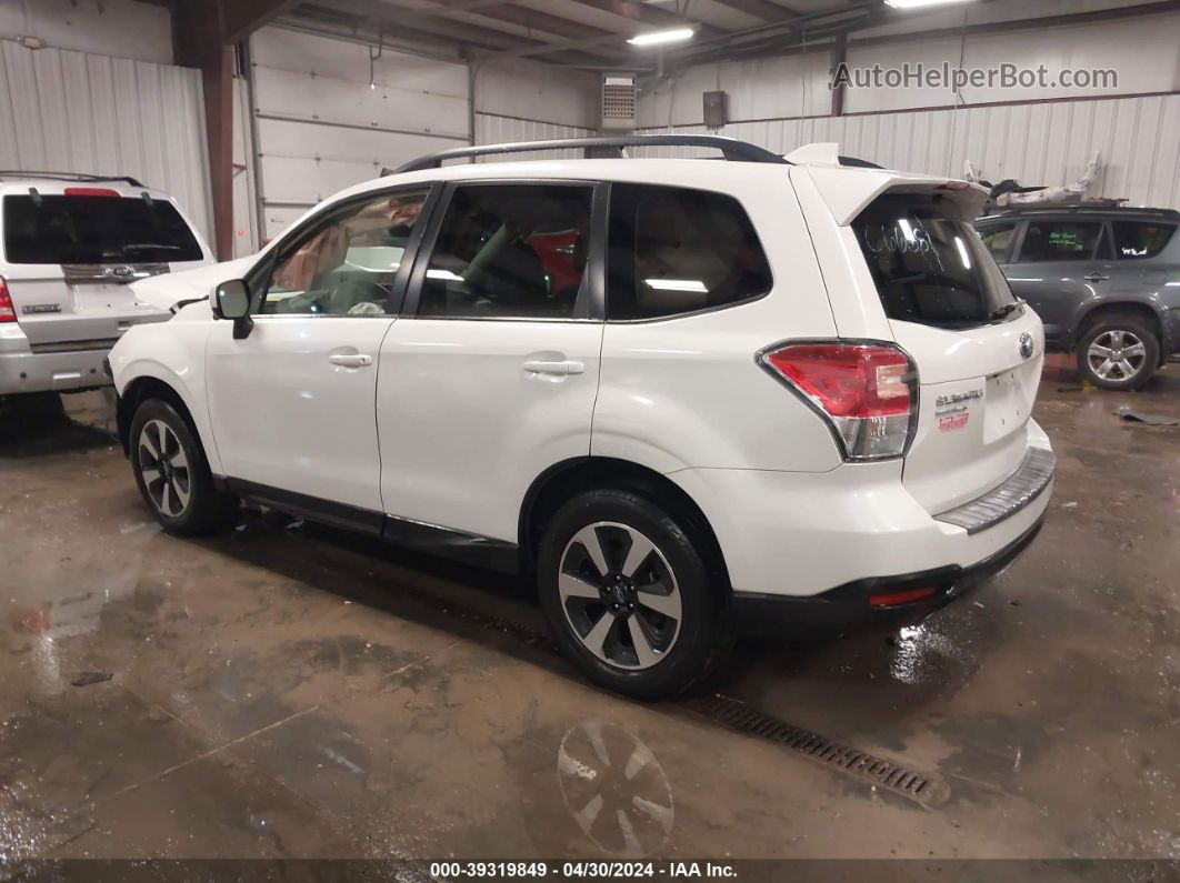 2017 Subaru Forester 2.5i Premium White vin: JF2SJAGC0HH544119