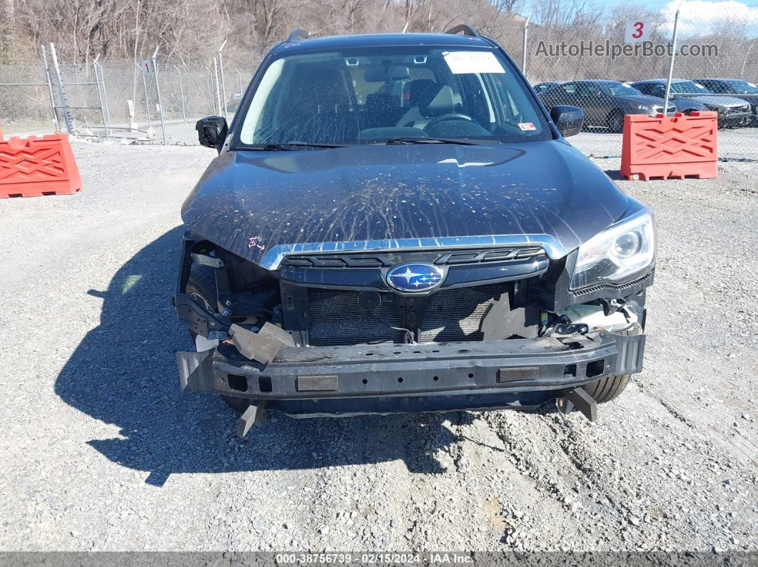 2018 Subaru Forester 2.5i Premium Gray vin: JF2SJAGC0JH516200