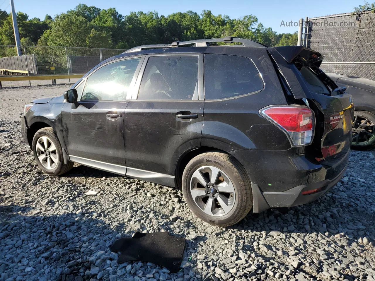 2018 Subaru Forester 2.5i Premium Black vin: JF2SJAGC0JH550170