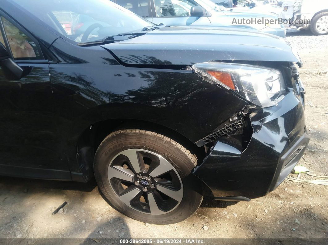 2018 Subaru Forester 2.5i Premium Black vin: JF2SJAGC0JH574646