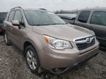 2015 Subaru Forester 2.5i Premium Tan vin: JF2SJAGC1FH450571