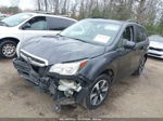 2017 Subaru Forester 2.5i Premium Gray vin: JF2SJAGC1HH528253