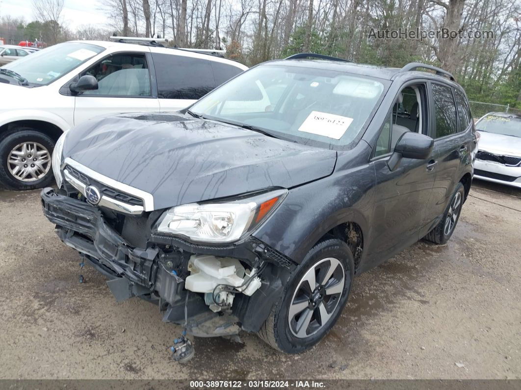 2017 Subaru Forester 2.5i Premium Серый vin: JF2SJAGC1HH528253