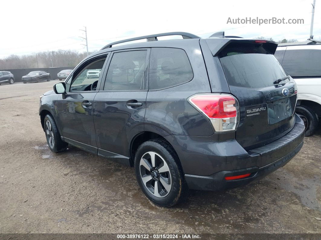 2017 Subaru Forester 2.5i Premium Gray vin: JF2SJAGC1HH528253