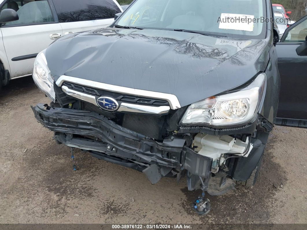 2017 Subaru Forester 2.5i Premium Серый vin: JF2SJAGC1HH528253