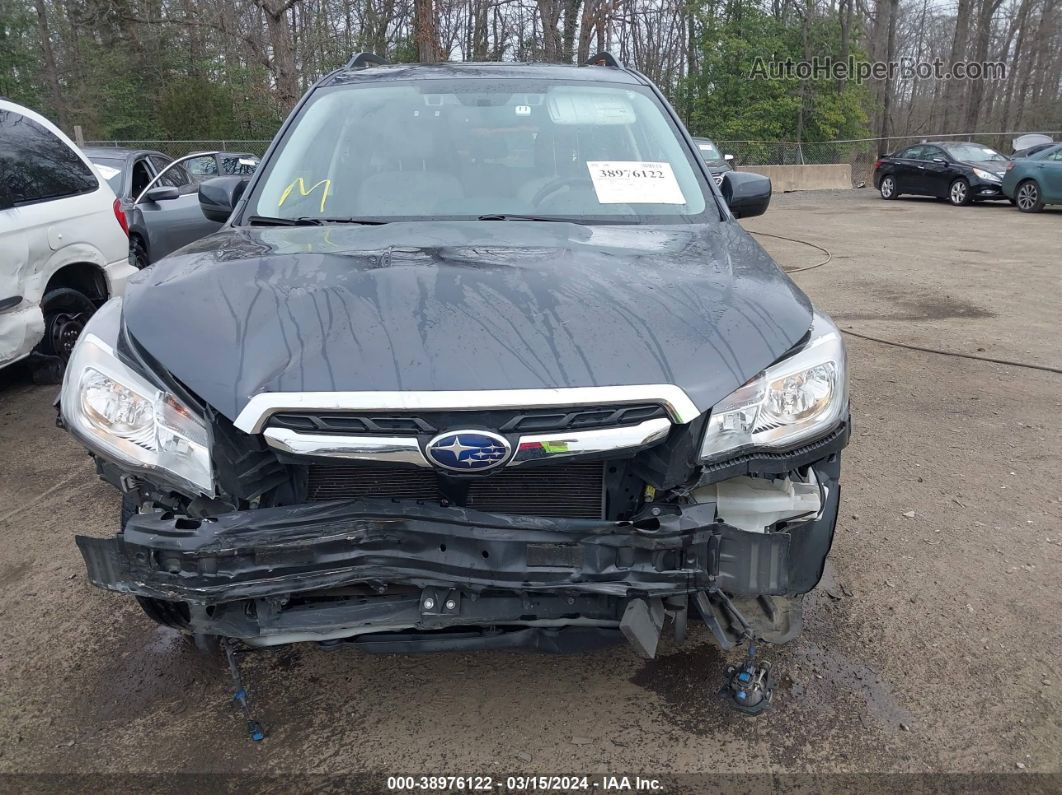 2017 Subaru Forester 2.5i Premium Gray vin: JF2SJAGC1HH528253