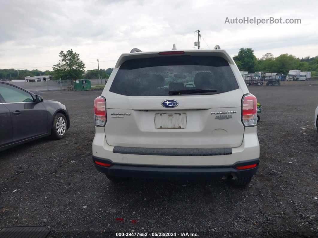 2018 Subaru Forester 2.5i Premium White vin: JF2SJAGC1JH518232