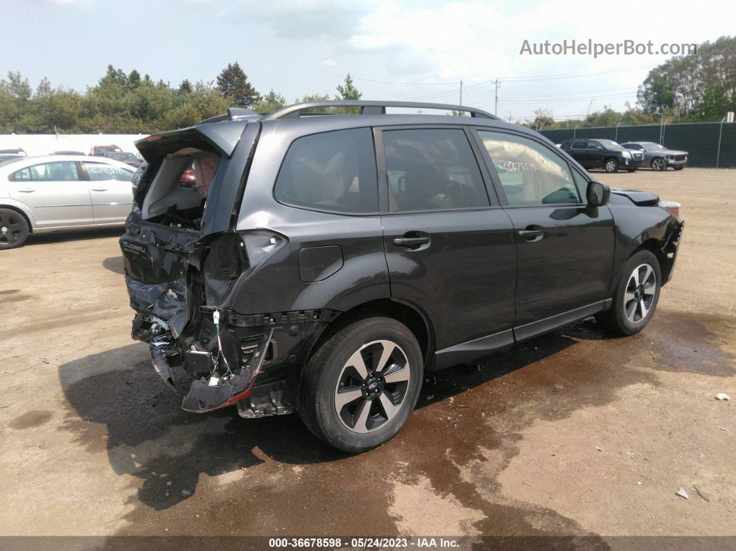 2018 Subaru Forester Premium Gray vin: JF2SJAGC1JH524760