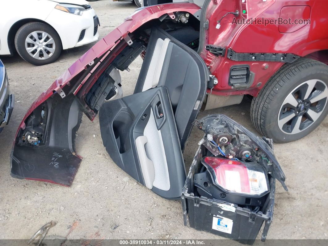 2018 Subaru Forester 2.5i Premium Red vin: JF2SJAGC1JH556530