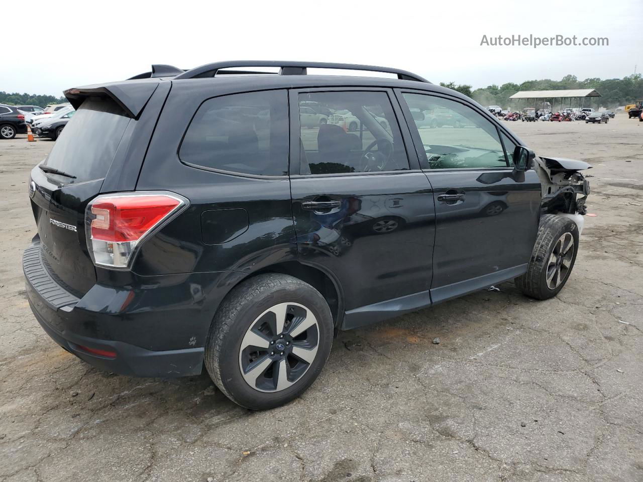 2018 Subaru Forester 2.5i Premium Black vin: JF2SJAGC1JH565146